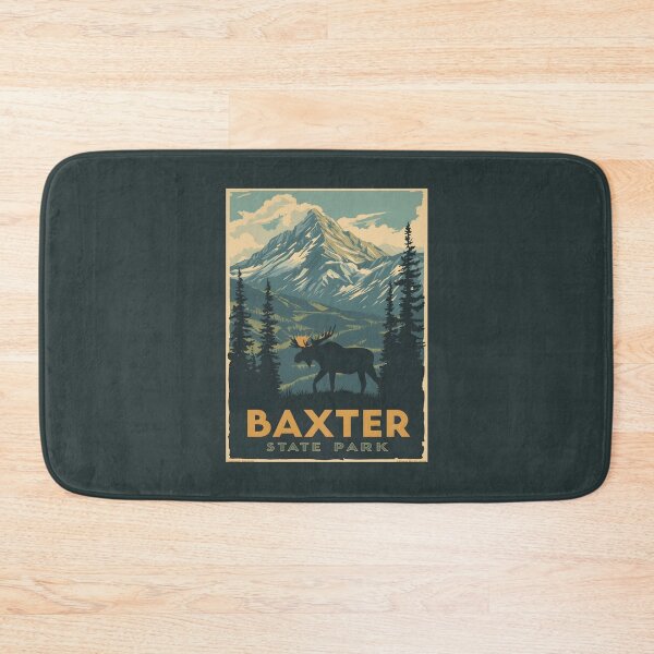 Item preview, Baxter State Park - Maine  designed and sold by GoodOldVintage.