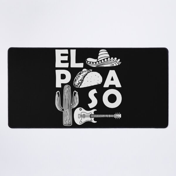 Artikelvorschau, El Paso Souvenir Männer Reise Kaktus El Paso Texas entworfen und verkauft von DSWShirts.