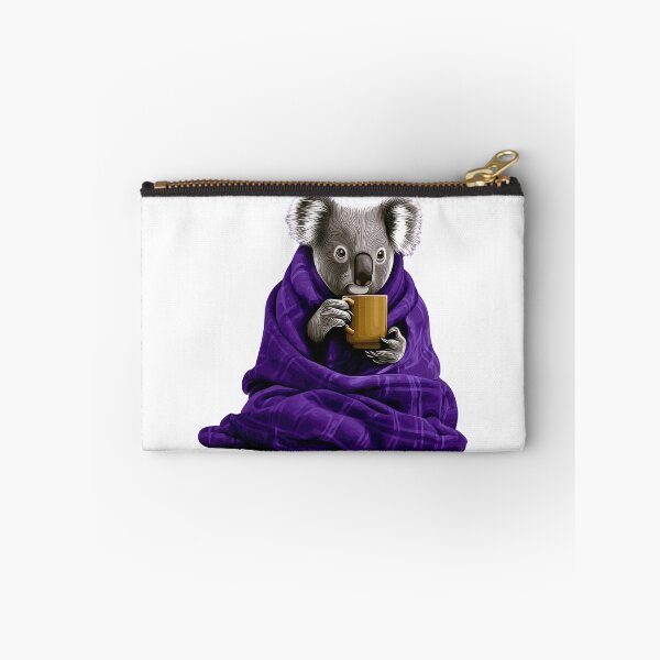 Item preview, Cozy Koala Wrapped in Blanket Holding Coffee Mug designed and sold by CreativeLarysa.