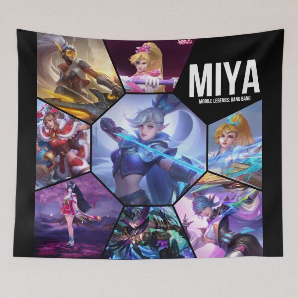 Item preview, Mobile Legends: Miya Merchandise(not for white products) designed and sold by RandomlyPopUps.