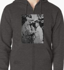 Douglas MacArthur Awarding DSC Medal - WWII Zipped Hoodie