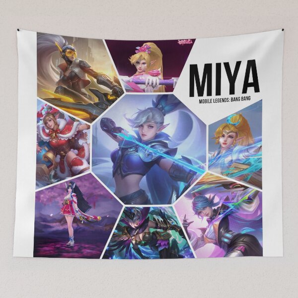 Item preview, Mobile Legends: Miya Merchandise(not for black products) designed and sold by RandomlyPopUps.