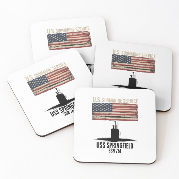 Item preview, USS Springfield SSN-761 Submarine Veterans Day Father's Day designed and sold by marcusry.