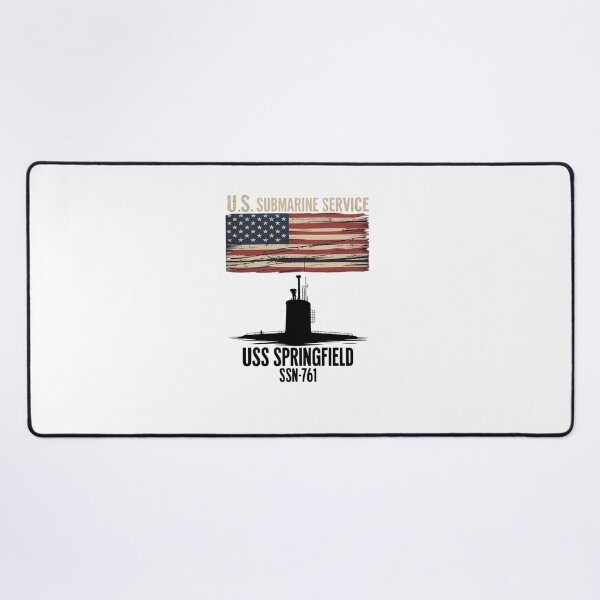 Item preview, USS Springfield SSN-761 Submarine Veterans Day Father's Day designed and sold by marcusry.