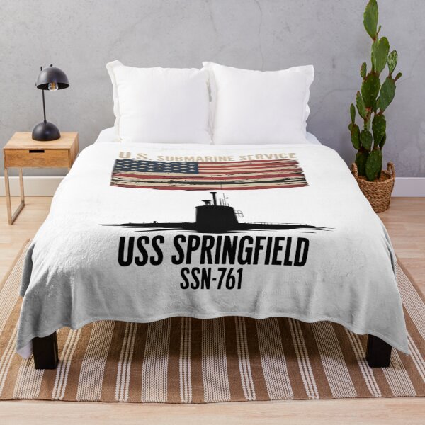 Item preview, USS Springfield SSN-761 Submarine Veterans Day Father's Day designed and sold by marcusry.