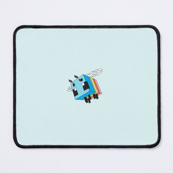 Item preview, Queer Pride Bee – Minecraft Pixel Sticker designed and sold by DesgnsxGifts.