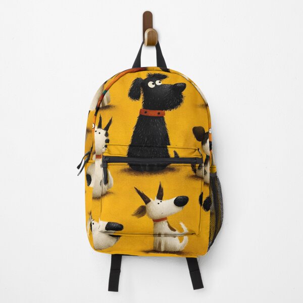 Item preview, Funny Dogs Cartoon Animals Vintage Pattern designed and sold by SecretDicer.