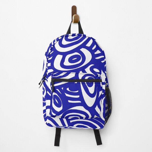 Item preview, Blue organic patterns designed and sold by Mouyouu.