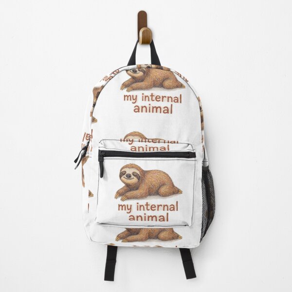 Item preview, My Internal Animal – Cute Sloth Art (Colored-Pencil) designed and sold by JOANNASKAH.