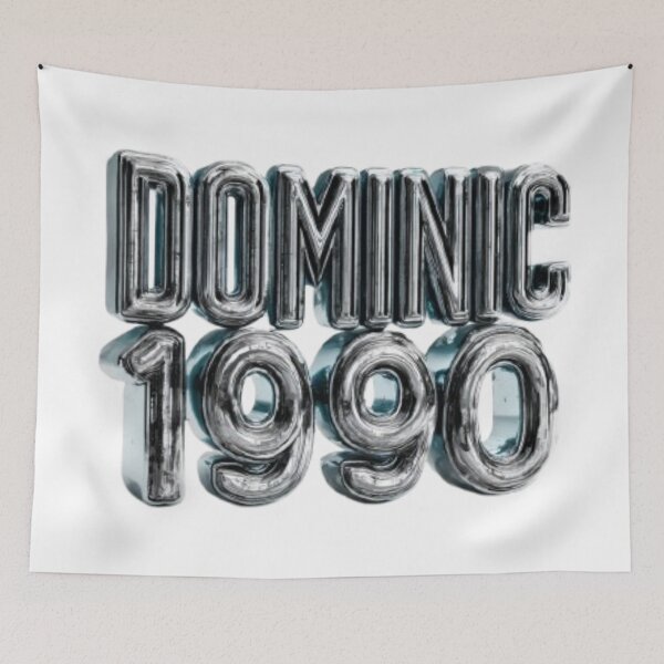 Item preview, Dominic 1990 – Liquid Chrome Era designed and sold by AlexLineArt.