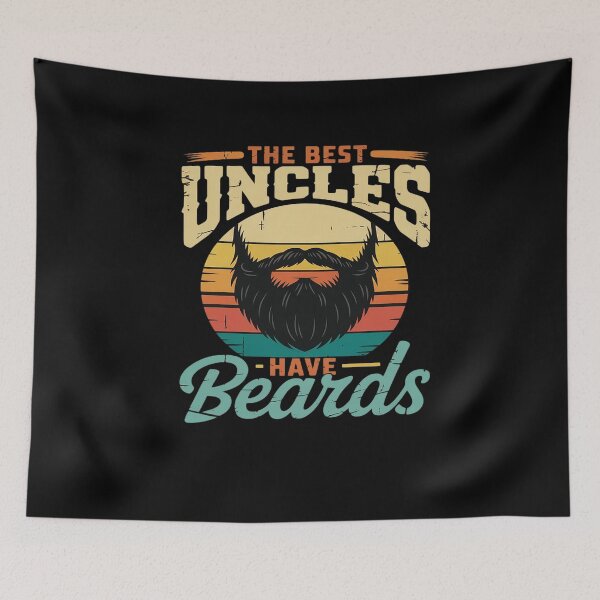 Item preview, The Best Uncles Have Beards Men Bearded Dad Beard Father designed and sold by HaileyRobel.