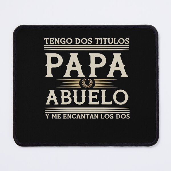 Item preview, Tengo Dos Titulos Papa & Abuelo - Grandfather Father's Day designed and sold by DrewLeuschke.