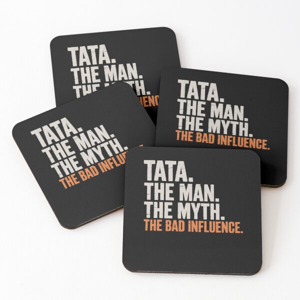 Item preview, Tata The Man The Myth The Bad Influence Father's Day designed and sold by AmparoBoyle.