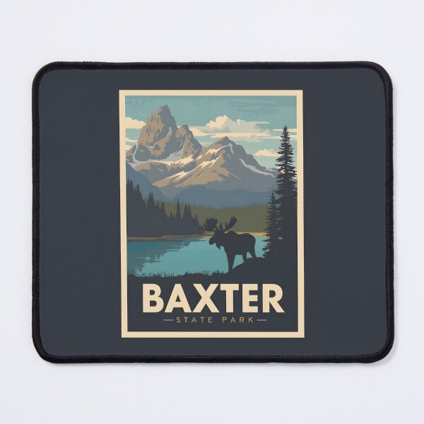 Item preview, Baxter State Park - Maine  designed and sold by GoodOldVintage.