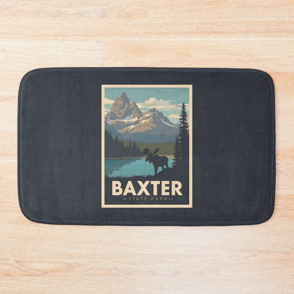 Item preview, Baxter State Park - Maine  designed and sold by GoodOldVintage.
