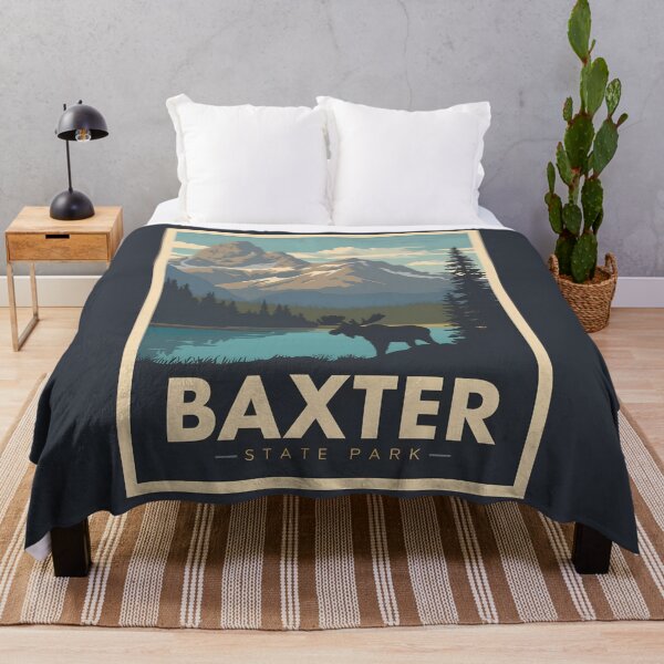 Item preview, Baxter State Park - Maine  designed and sold by GoodOldVintage.