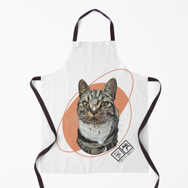 Item preview, Llew the Loving Tabby – Rescue Cat Art designed and sold by Made-by-Anxiety.