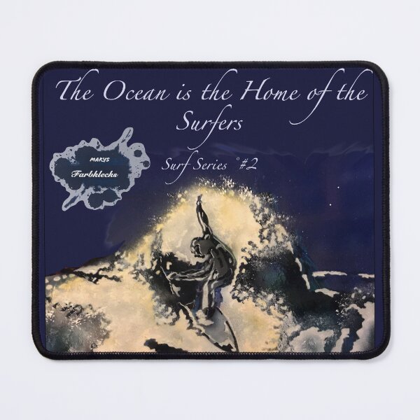 Item preview, Portrait of a surfer designed and sold by marysfarbklecks.