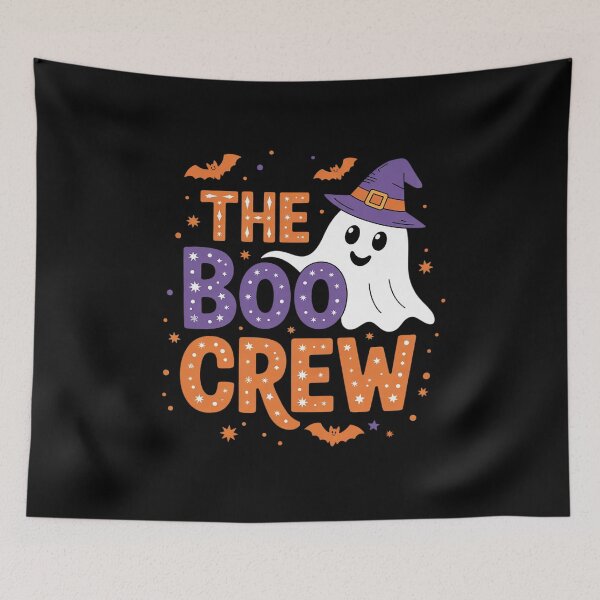 Item preview, The Boo Crew Halloween Ghost Trick Treat Outfit Squad Team  designed and sold by ClassicAnthony.