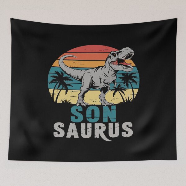 Item preview, Sonsaurus T Rex Dinosaur Son Saurus Father's Day designed and sold by RansomFlatley.
