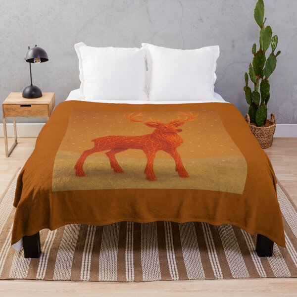Item preview, Emberlight Stag – Guardian of the Winter Glow designed and sold by GeoWild Designs.