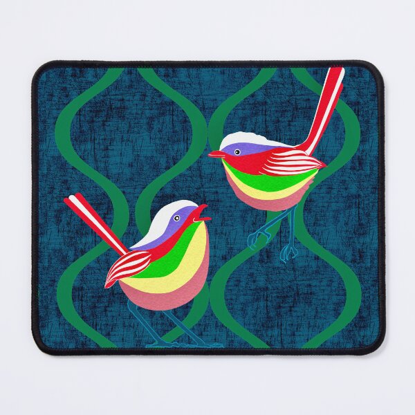 Item preview, Retro Rainbow Fairywren Play designed and sold by Catherine Morgans.