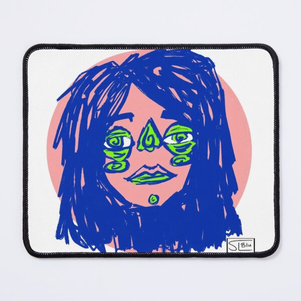 Item preview, Peach sketchy face designed and sold by bekacosive.