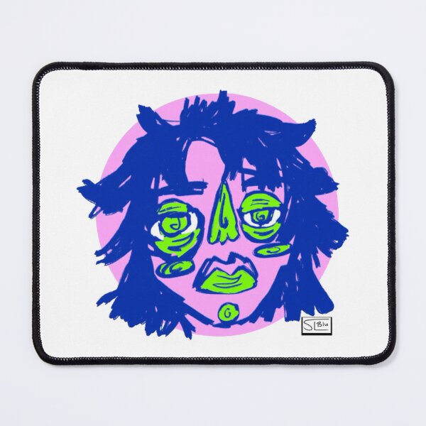 Item preview, Pink sketchy face designed and sold by bekacosive.
