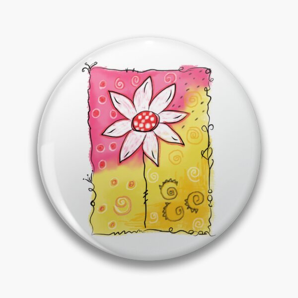Item preview, Sunny Whirl Daisy Doodle designed and sold by satosakaa.
