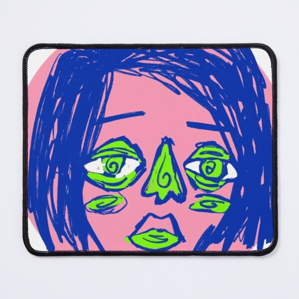 Item preview, Watermelon sketchy face  designed and sold by bekacosive.