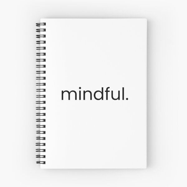 Item preview, Mindful – Minimalist Calm Awareness Design designed and sold by loccotown168.
