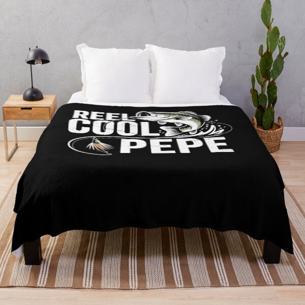 Item preview, Reel Cool Pepe Fishing Fathers Day designed and sold by khorbiasieno.