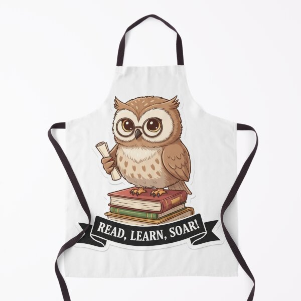 Item preview, Cute Owl Reading Sticker. T-Shirt | Smart Student Book Lover Gift. designed and sold by ZyVoAli.