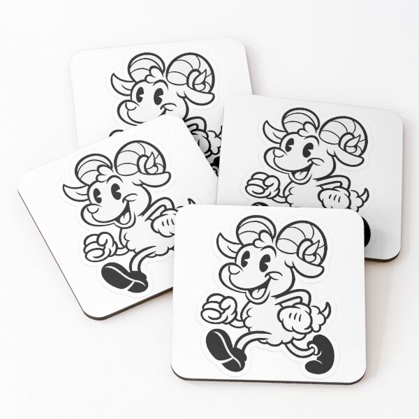 Item preview, Aries Cartoon Zodiac – Sticker & Tee designed and sold by Meta Mirage .