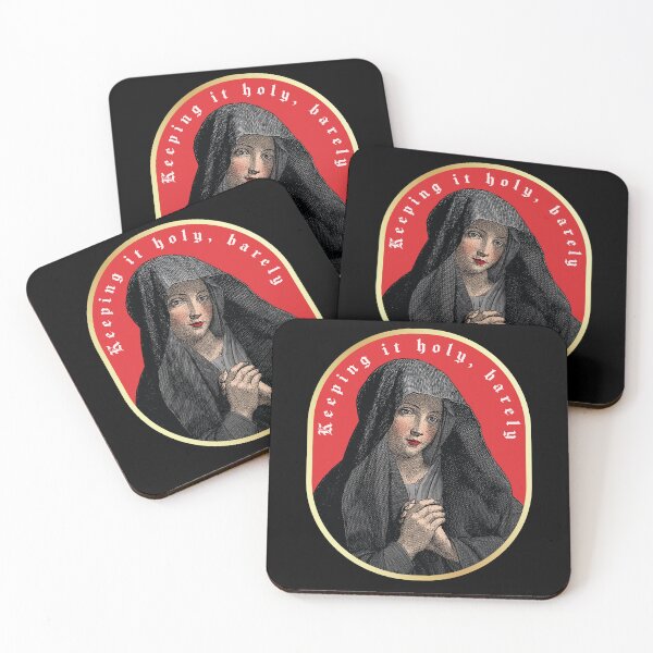 Item preview, Virgin Mary "Keeping it holy, barely" designed and sold by gayishdesign.