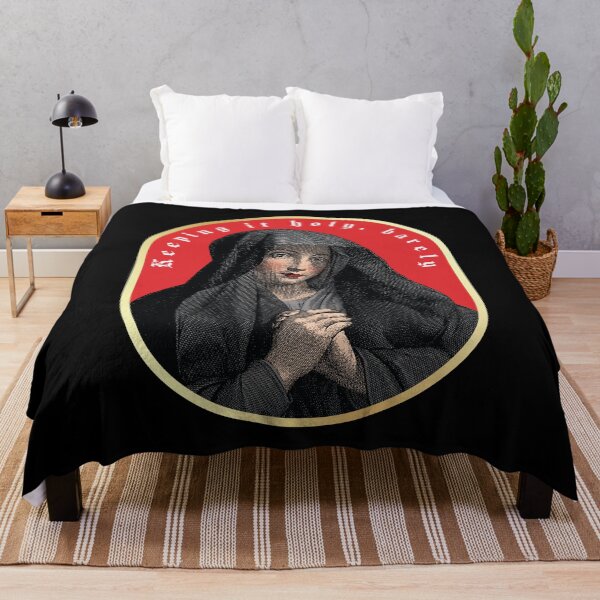 Item preview, Virgin Mary "Keeping it holy, barely" designed and sold by gayishdesign.
