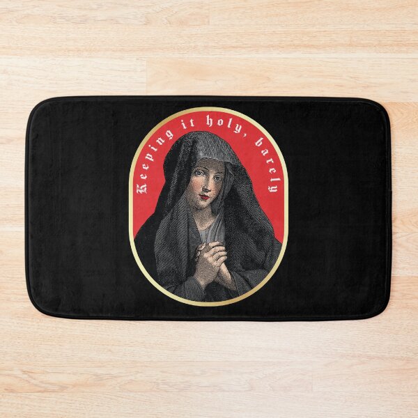 Item preview, Virgin Mary "Keeping it holy, barely" designed and sold by gayishdesign.
