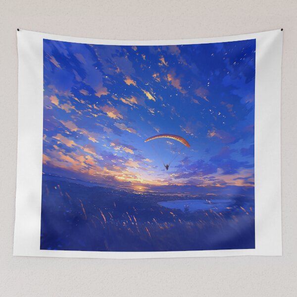 Item preview, Golden Flight Through the Sky designed and sold by Christian Weiss.