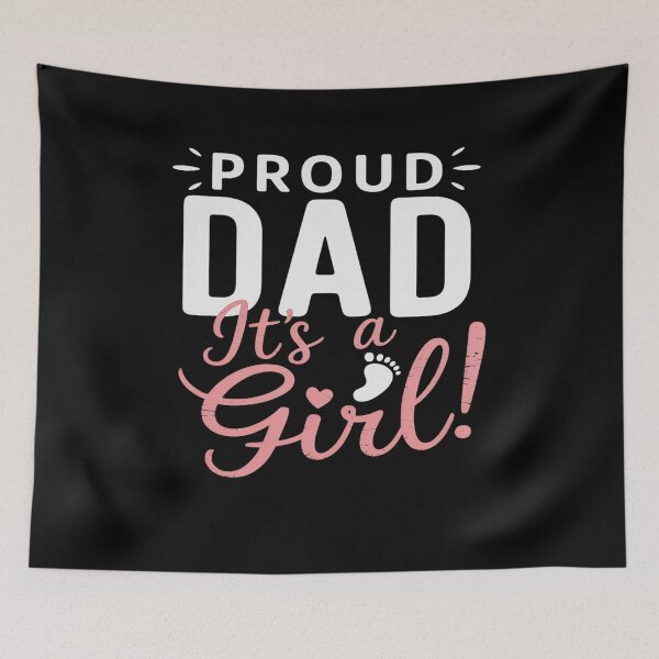 Item preview, Proud New Dad Its A Girl Cute Father's Day designed and sold by HaileyRobel.