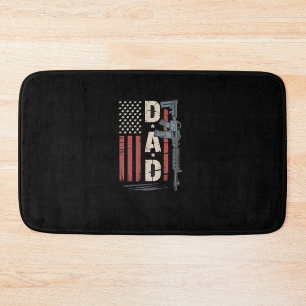Item preview, Proud Dad Daddy Gun Rights AR-15 American Flag Father's Day designed and sold by khorbiasieno.