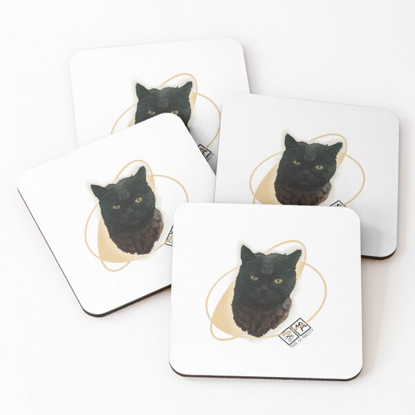 Item preview, Love Takes Time – Nala & Gem’s Story | Rescue Cat Art Print designed and sold by Made-by-Anxiety.