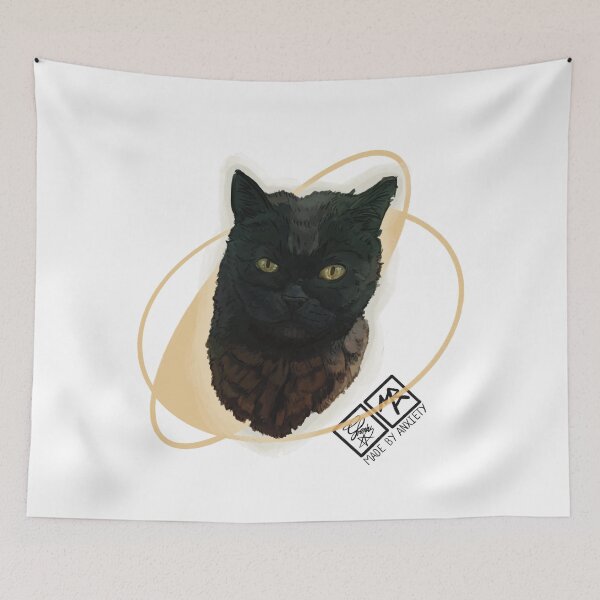 Item preview, Love Takes Time – Nala & Gem’s Story | Rescue Cat Art Print designed and sold by Made-by-Anxiety.