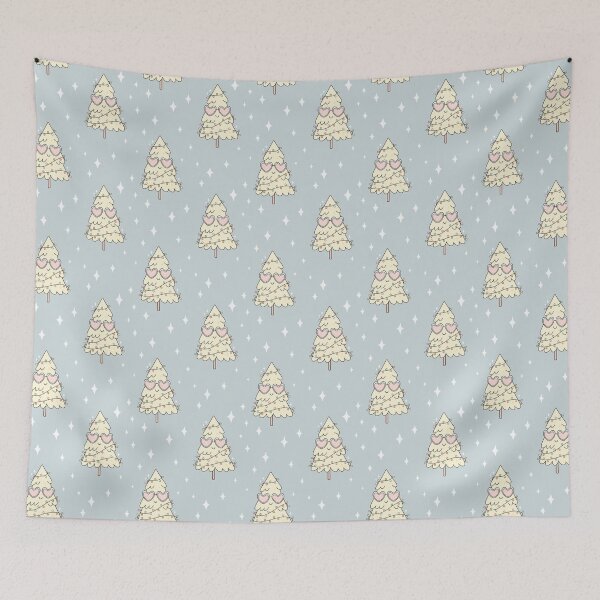 Item preview, Retro Christmas Tree Pattern - Festive Joy designed and sold by Julza Art.