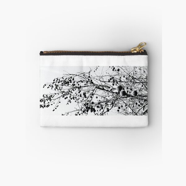 Item preview, Black and White Plane Tree Seeds - Minimalist Nature Photography | Geometric Winter Pattern designed and sold by SergioMiklos.
