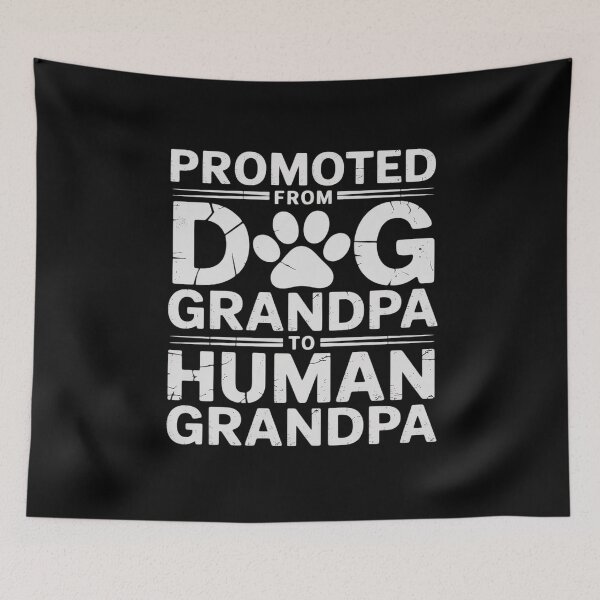 Item preview, Promoted From Dog Grandpa To Human Grandpa New Grandpa 2025 designed and sold by FranzFriesen.