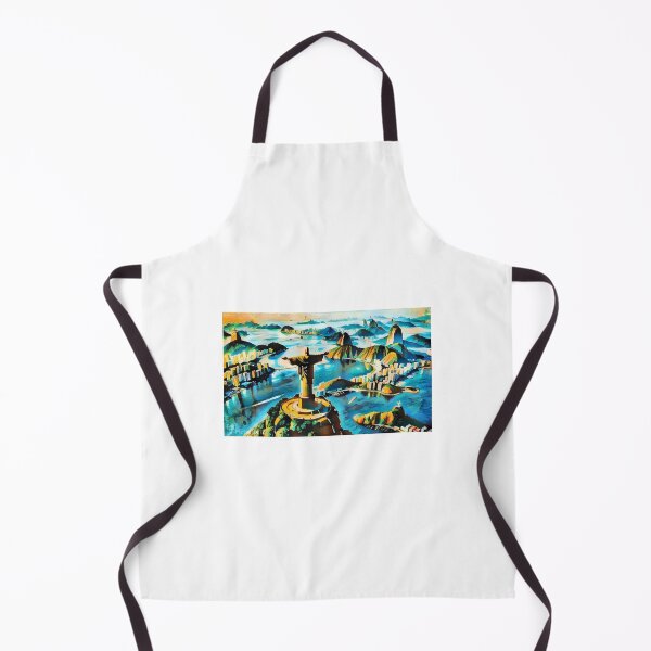 Item preview, Christ The Redeemer Painting - Impressionist Rio de Janeiro Travel Art | Brazil Landmark designed and sold by SergioMiklos.