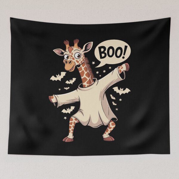 Item preview, Womens Boo Giraffe Costume Halloween Vibes for Animal Lovers0  designed and sold by ClassicAnthony.