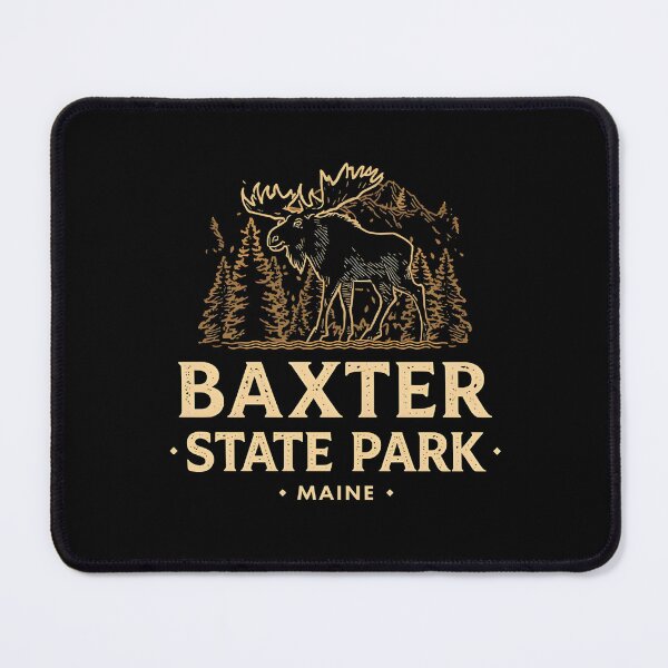 Item preview, Baxter State Park - Maine  designed and sold by GoodOldVintage.