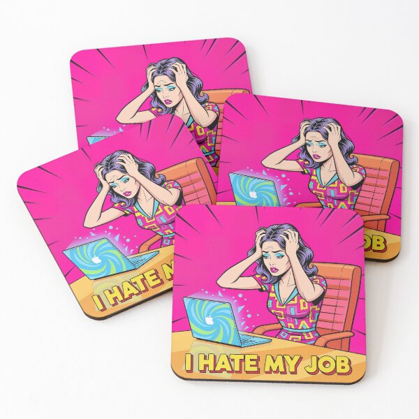 Item preview, I hate my job designed and sold by DOXYBLUE.