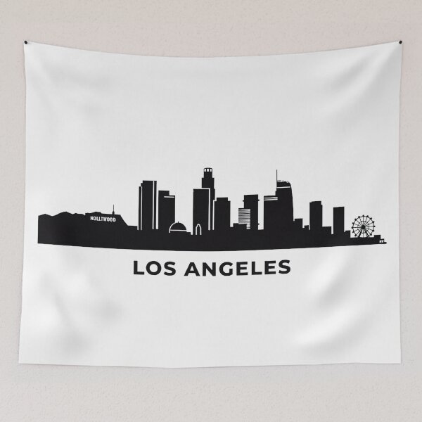 Item preview, Los Angeles Skyline Silhouette designed and sold by griez.